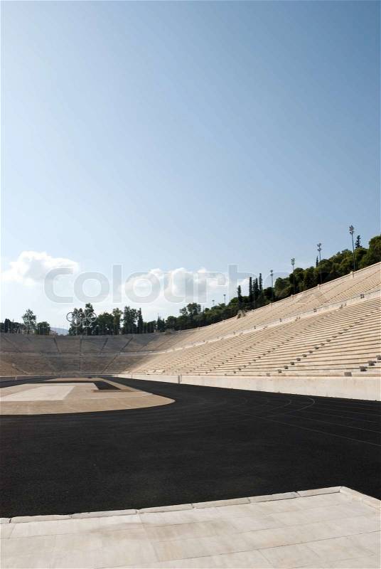 Olympic stadium in Athens.