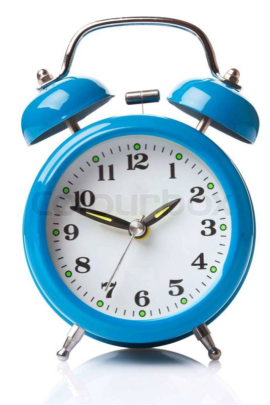  Fashioned Alarm Clock on Stock Image Of  Old Fashioned Alarm Clock On White Background