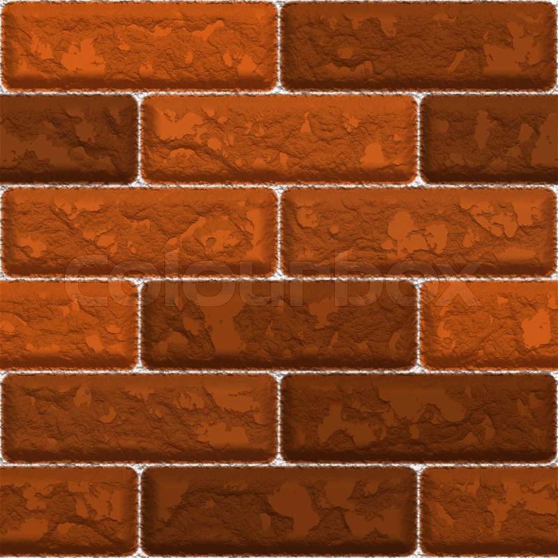 Textured Wallpaper on Of Seamless Red Brick Wall Texture That Tiles As A Pattern Wallpaper