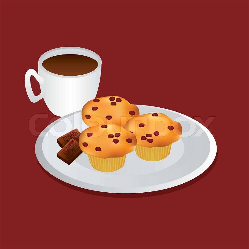 clipart muffins and coffee - photo #8