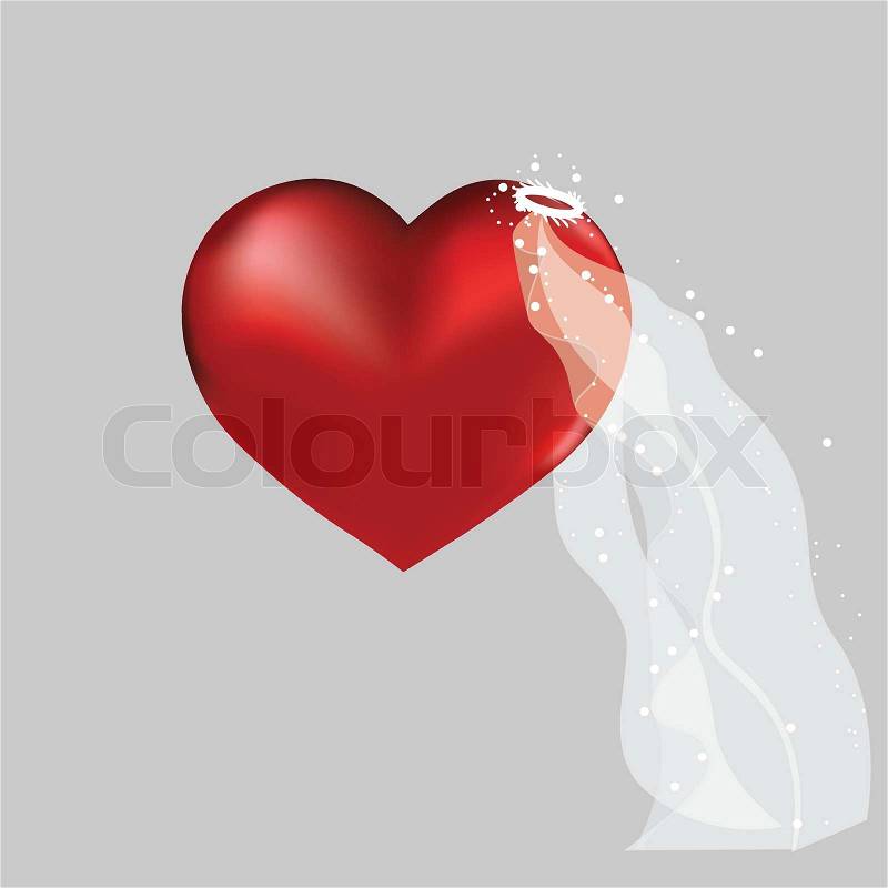 cute images of love. Vector of 'Love heart in bridal valentine cute wedding background'