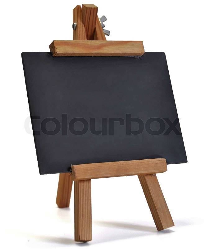 3121313 small blackboard on easel for your text might be a restaurant s menu announcing a special offer or opening of a new store a back to school announcement or whatever you want to communicate