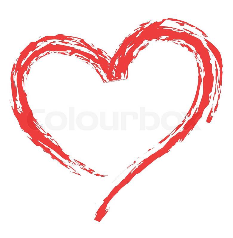 Lovely Heart Pictures on Stock Vector Of  Heart Shape For Love Symbols