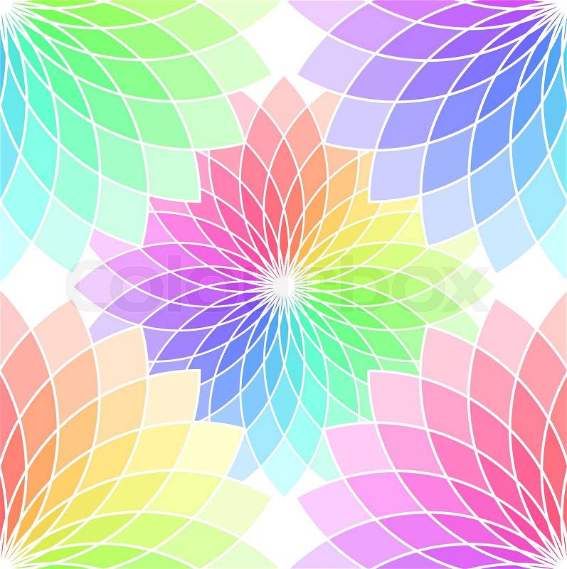 Flower Picture Guide on Flower  Graphic  Guide  High  Palette  Pattern  Rainbow  Sample