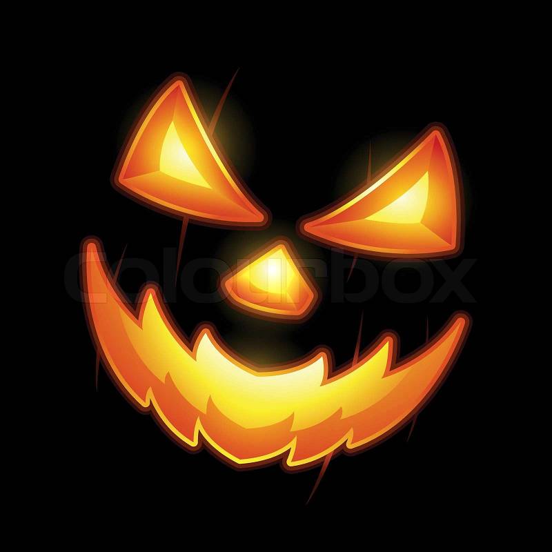 3489977 halloween jack o lantern smiley face