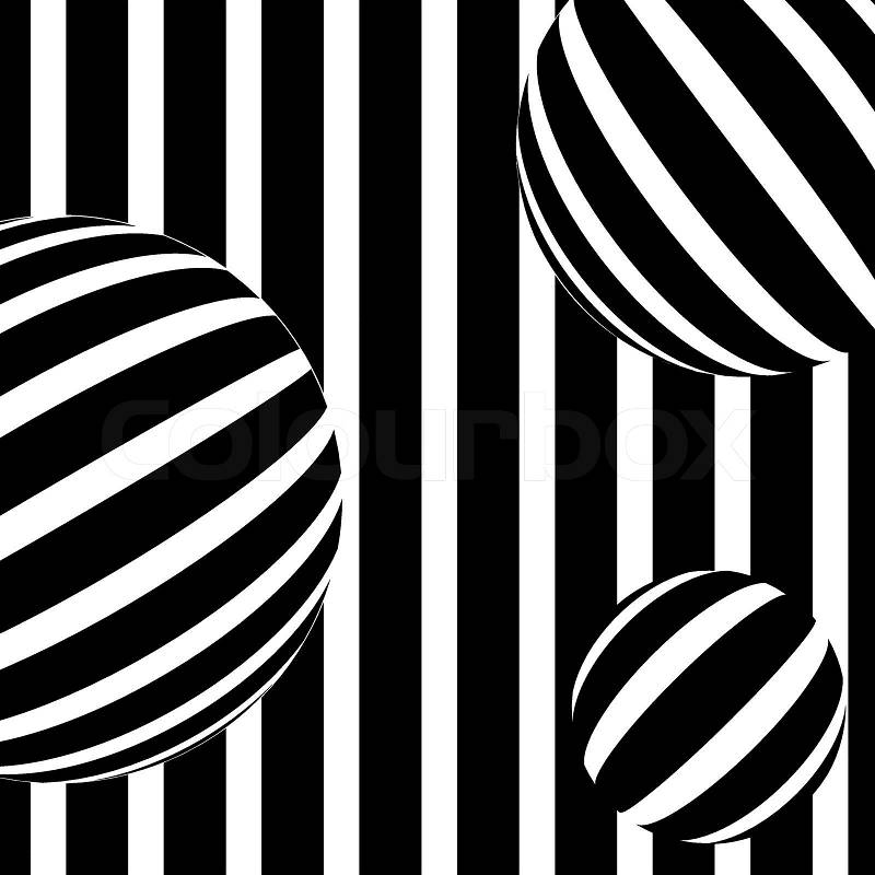 Black  White Striped Dress on Of  Illustration Of Abstract Stripe Background In Black And White