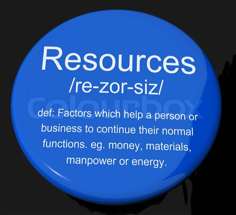 resources definition