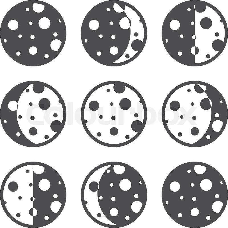 clip art for moon phases - photo #5