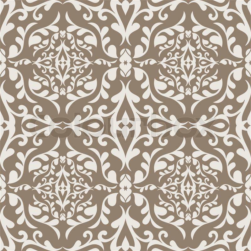 Vintage Wallpaper on Wallpaper  Floral  Retro Swatch Fabric For Decoration And Design