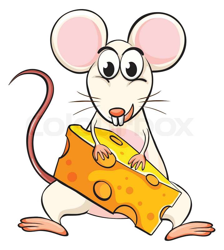 clipart mouse eating cheese - photo #10