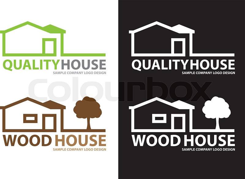 Business Logo Design on Stock Vector Of  Company Logo House Design Vector