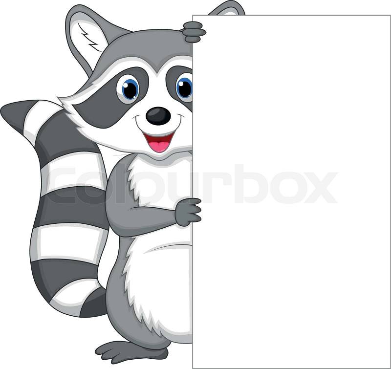 free cartoon raccoon clipart - photo #31