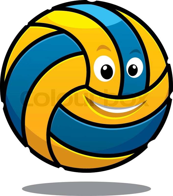 yellow volleyball clipart - photo #29
