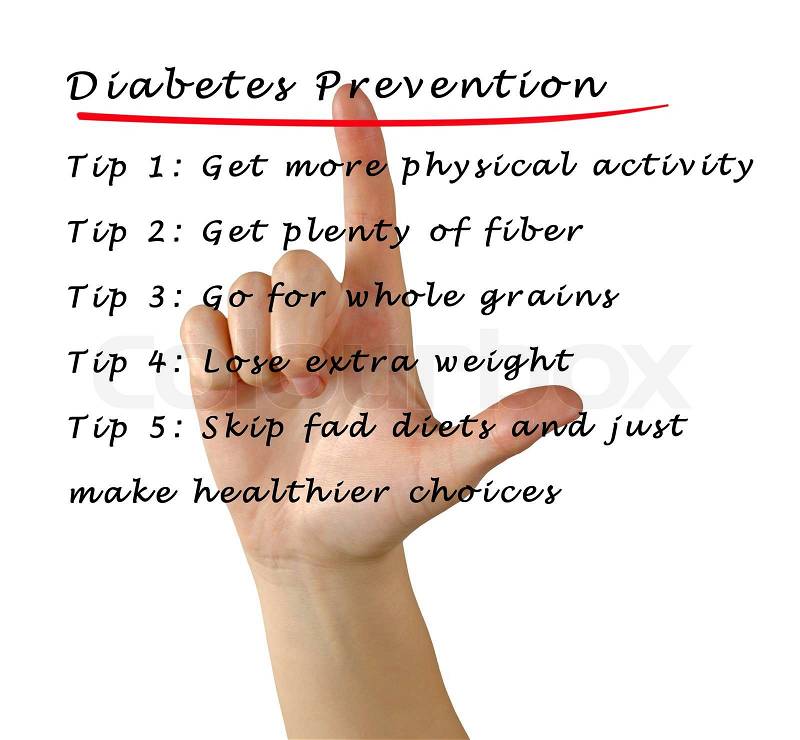Diabetes prevention, stock photo
