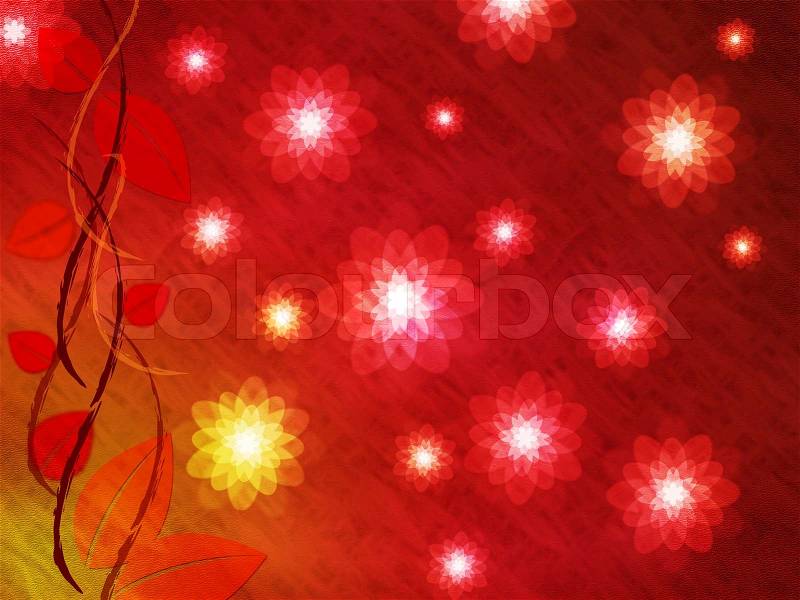 Red Nature Means Environment Backgrounds And Petal, stock photo