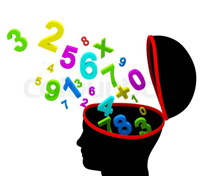Education Numbers Indicates Educated Tutoring And Educate, stock photo