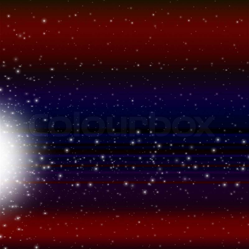 Shooting Star Background Showing Celestial Body And Meteorite , stock photo
