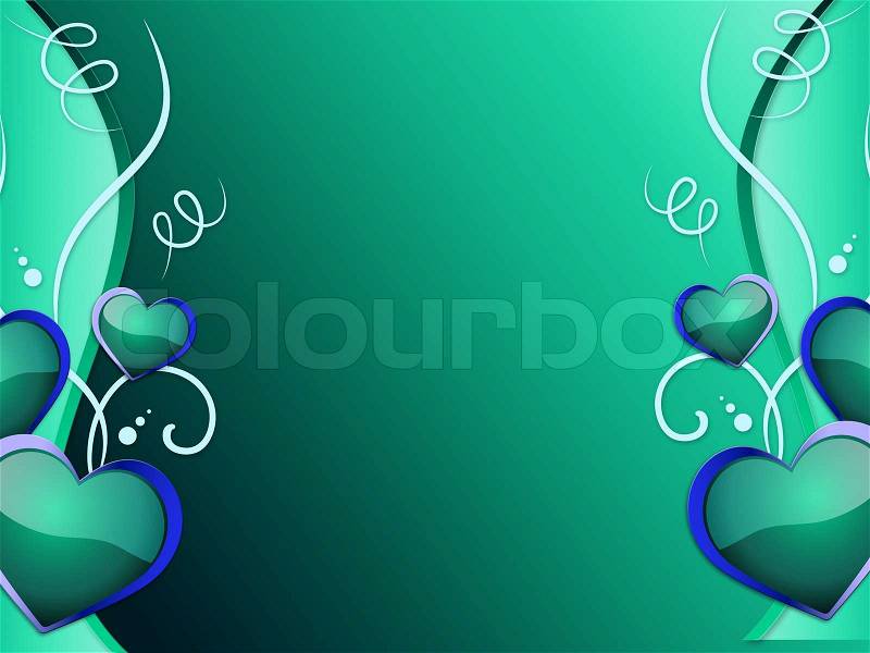 Hearts Background Meaning Anniversary Marriage Or Couples , stock photo
