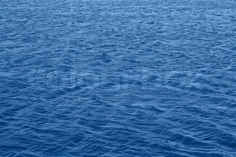 Water texture from quiet sea, stock photo