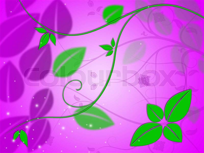 Floral Background Represents Backgrounds Florist And Blooming, stock photo