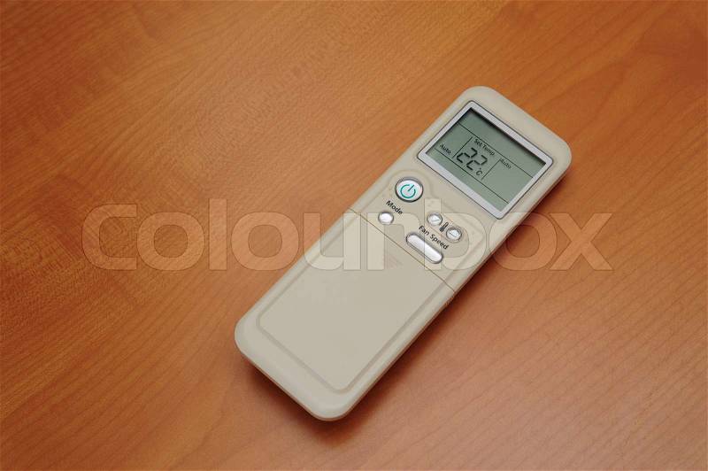 Air Conditioner Remote Control, stock photo