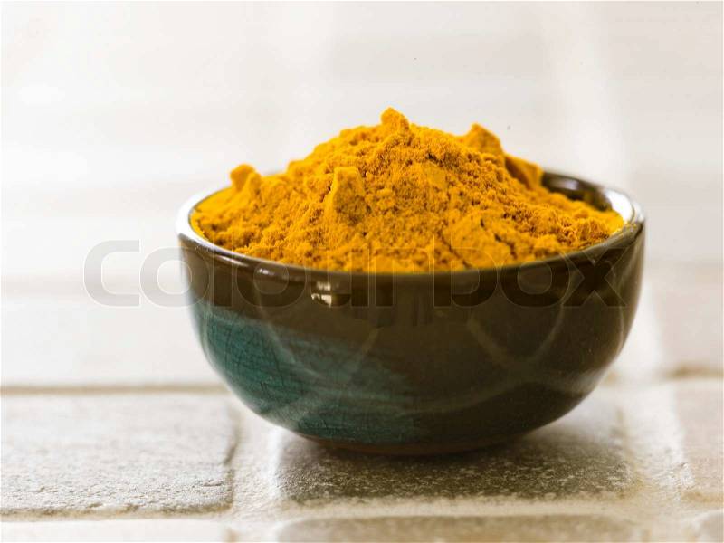 Indian curry powder, stock photo