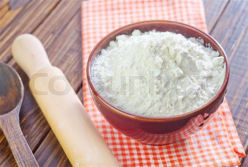 Flour, stock photo