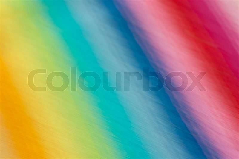 Abstract blurry rainbow background, photo art, horizontal, stock photo