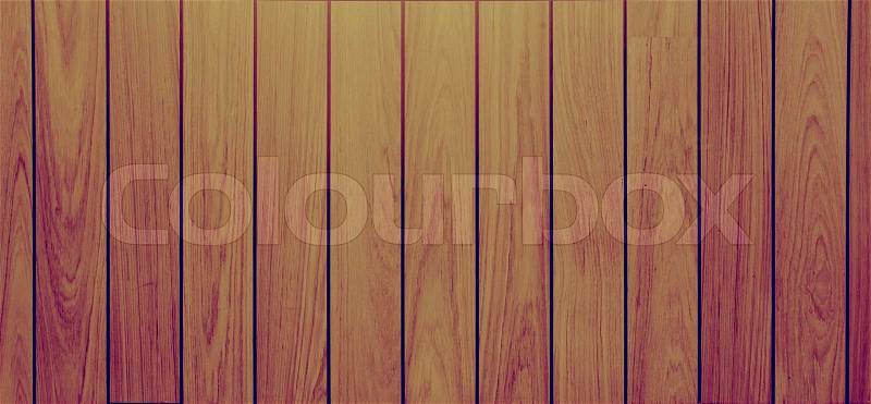 Wood wall planks background and texture art filter color, stock photo