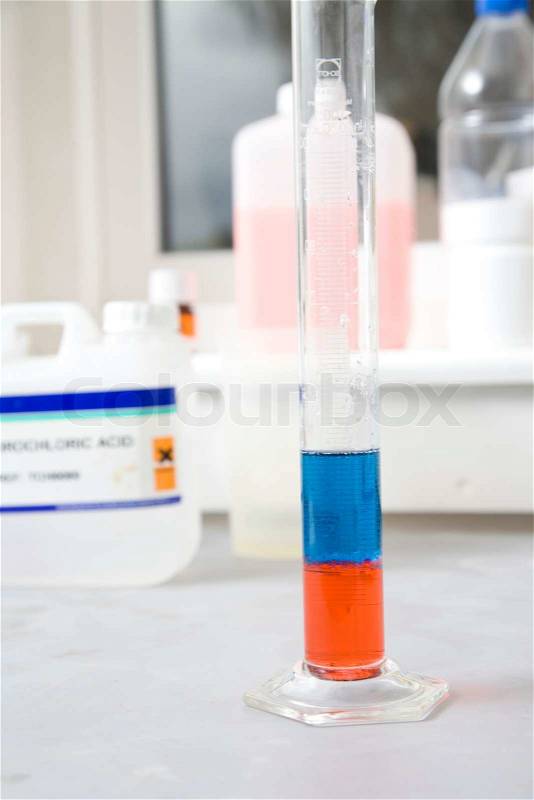 Chemical product, stock photo