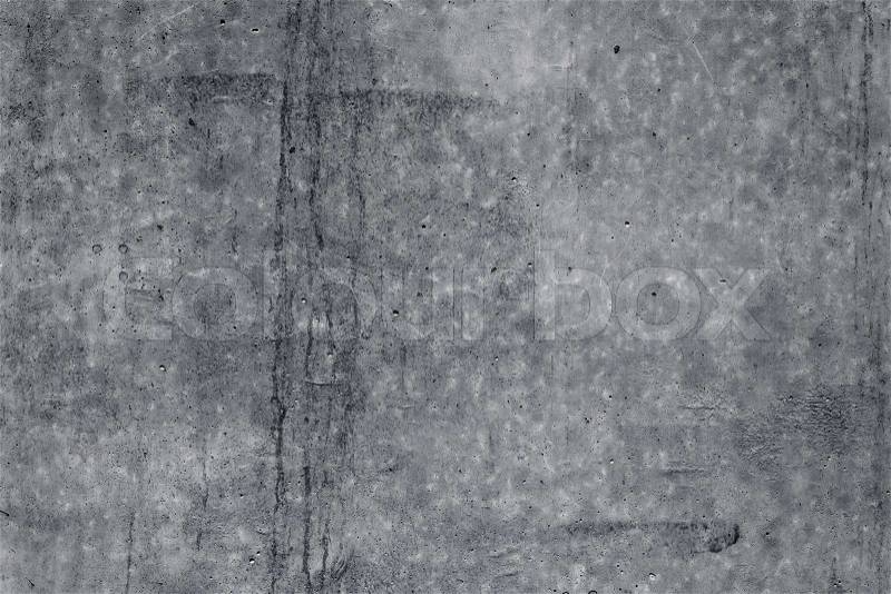 Grungy concrete wall and floor as background texture, stock photo
