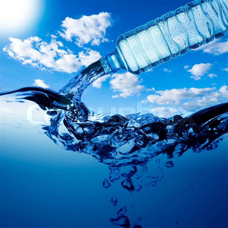 Water Bottle, stock photo
