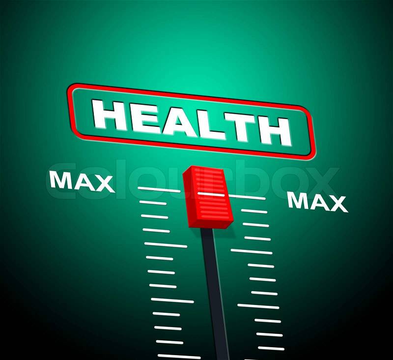 Health Max Meaning Preventive Medicine And Extremity, stock photo