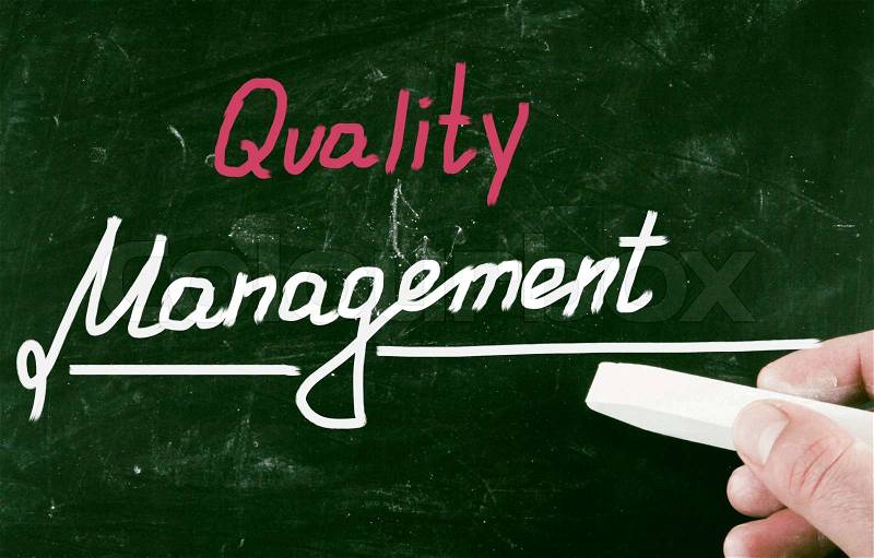 Quality management, stock photo