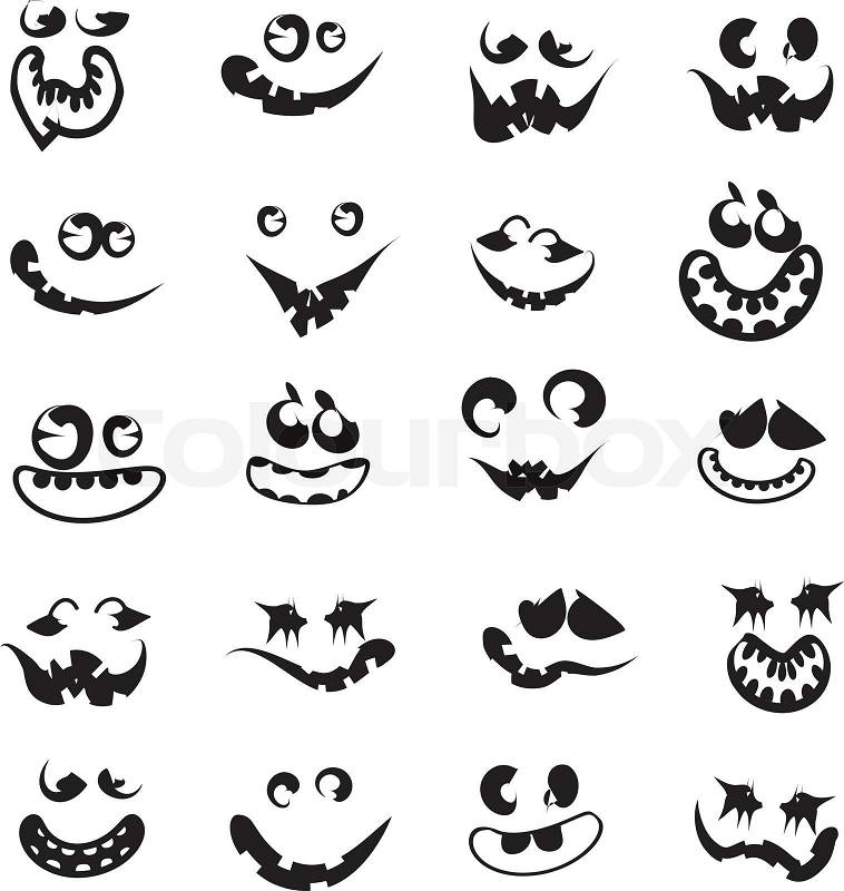clipart of funny pumpkin faces - photo #23