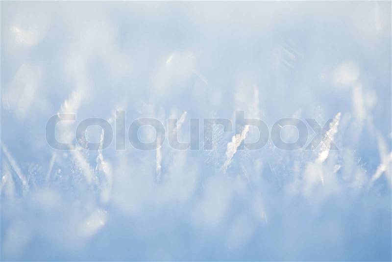 Ice crystal pattern background, stock photo