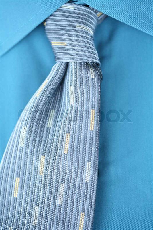 Man tie and shirt, stock photo
