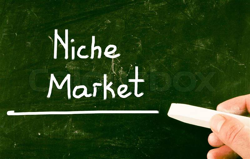 Niche market concept, stock photo