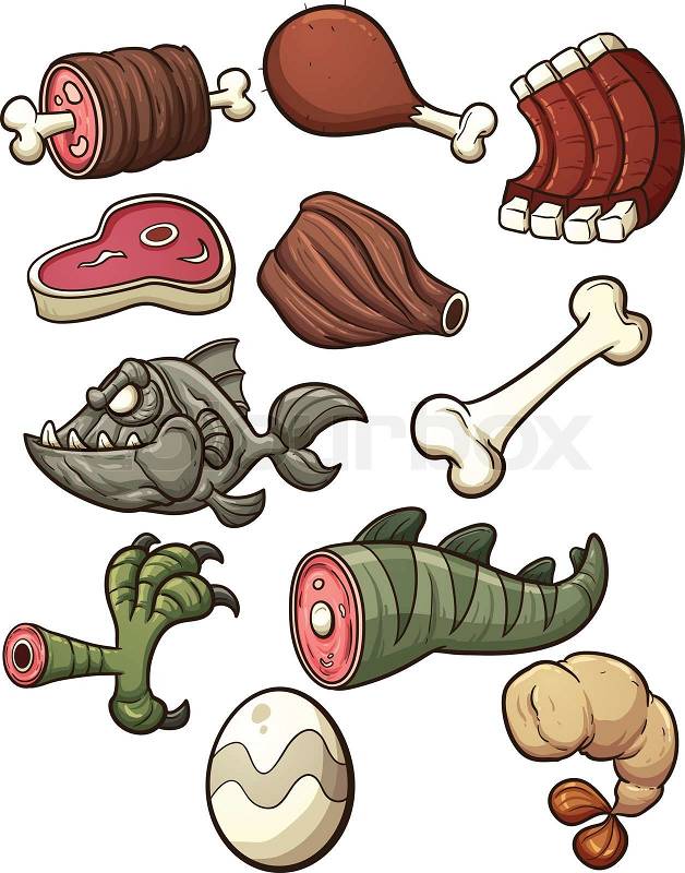 fish meat clipart - photo #47