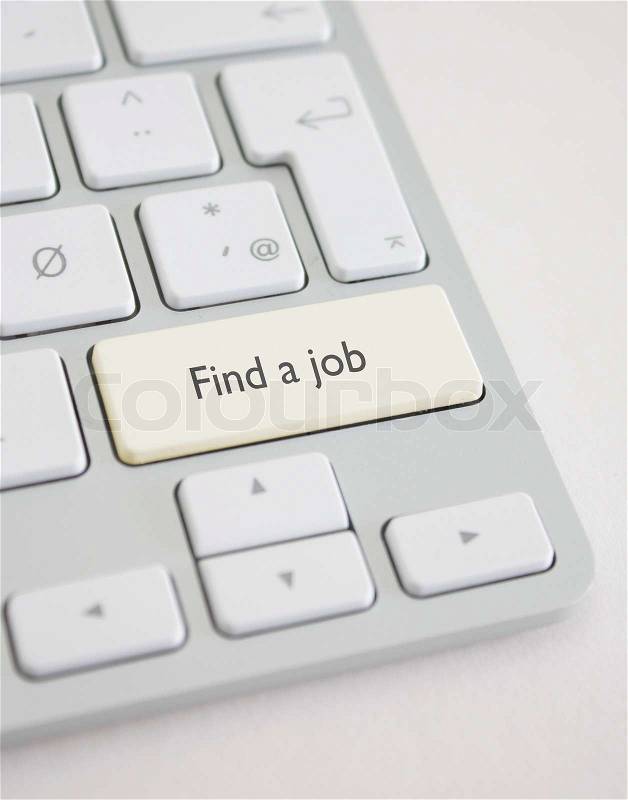 Find a job, stock photo