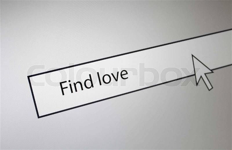 Find love, stock photo
