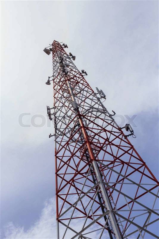 Communication Tower, stock photo
