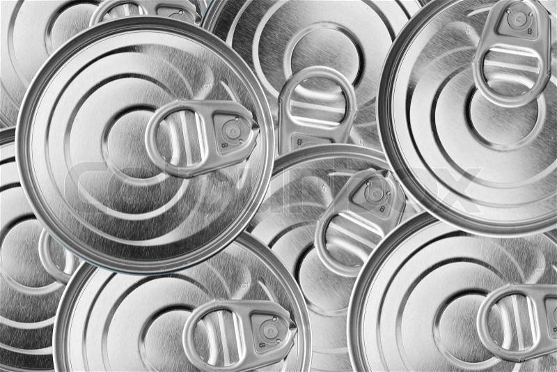 Tin can, stock photo