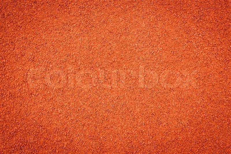 Running track sports texture for background, stock photo