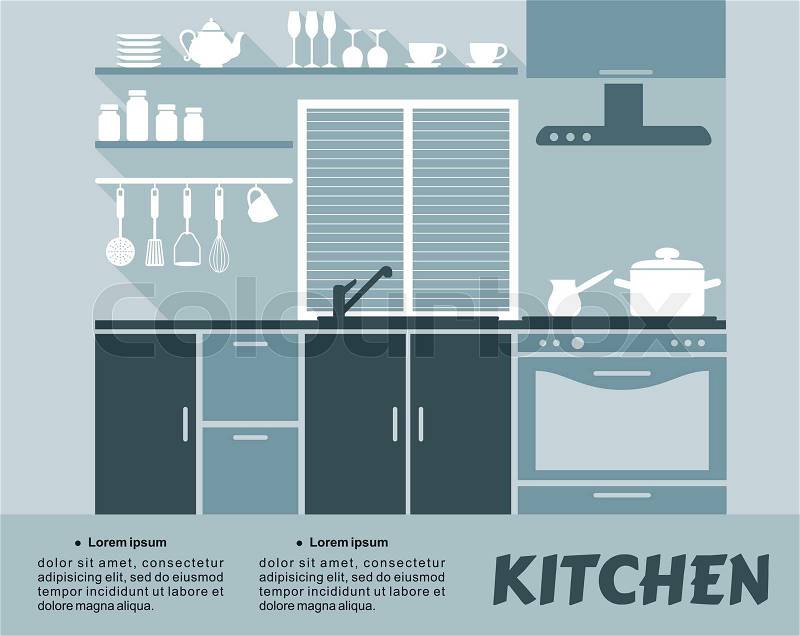 kitchen design clipart - photo #43