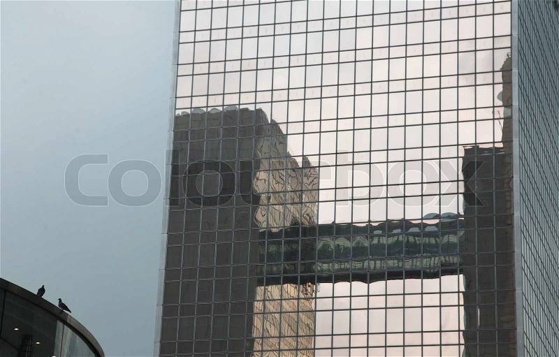 Modern buildings, shapes lines etc Brussels business & corporate buildings, stock photo
