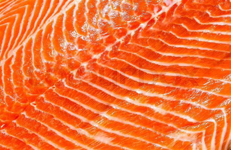 Meat fish salmon, stock photo