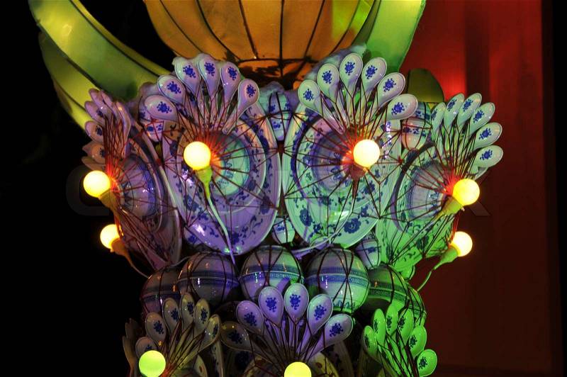 Chinese light festival, stock photo