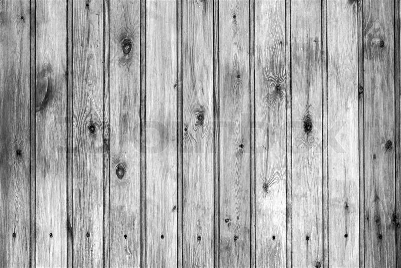 Wooden fence panels, stock photo