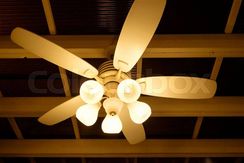 Ceiling Fan, stock photo